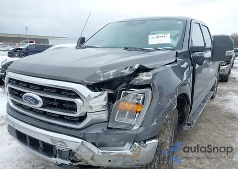 2021 Ford F-150 Xlt из США, поврежденный, VIN 1FTEW1CPXMFC91595